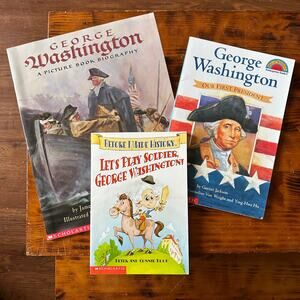 Vintage George Washington Bundle of 3 Paperback Books